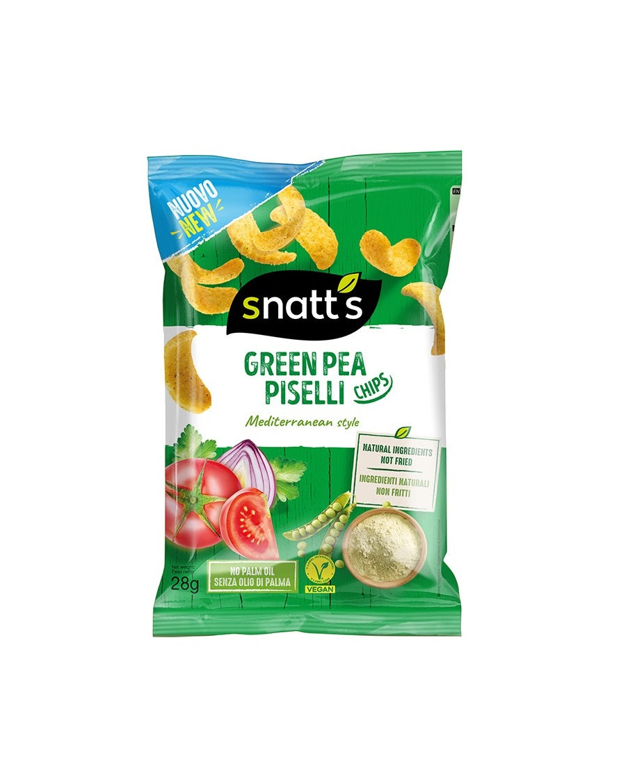 Zaniboni Snatt's Piselli Snack Tipo Mediterraneo gr28 x 32pz