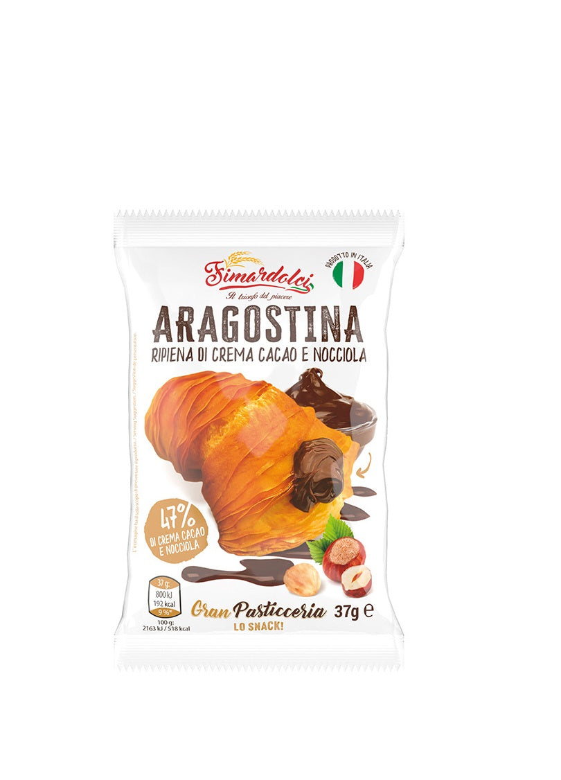 Zaniboni Aragostina con Crema di Nocciola gr37 x 24pz