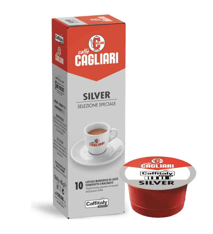 Cagliari Silver 10 Caffitaly