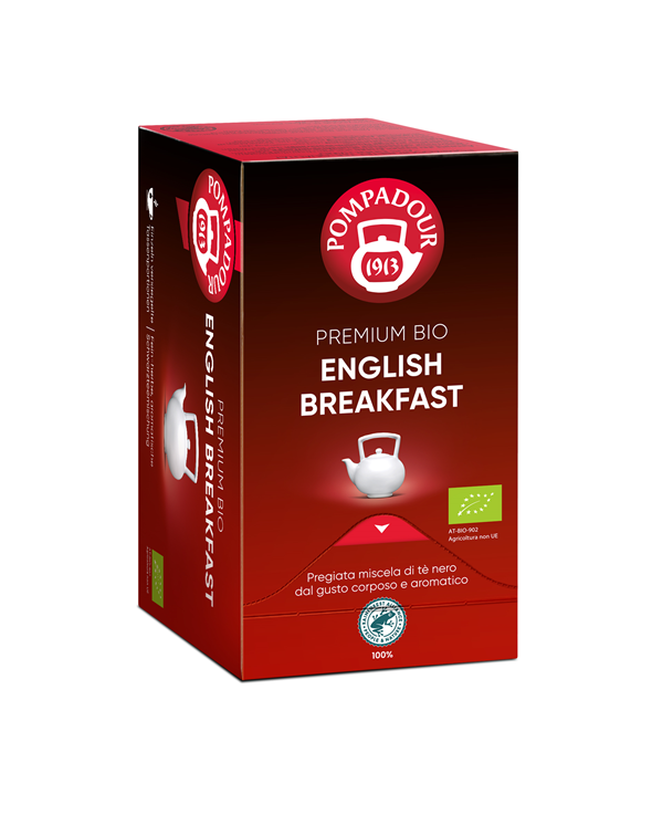 Pompadour Premium Bio English Breakfast 20