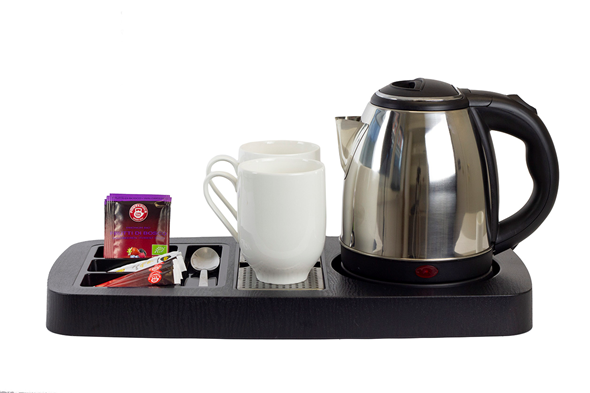 Pompadour Kit Completo (Bollitore 1Lt+Vassoio)