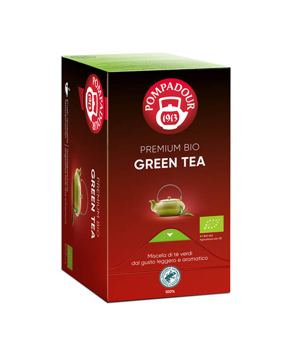 Pompadour Premium Bio Green Tea 20