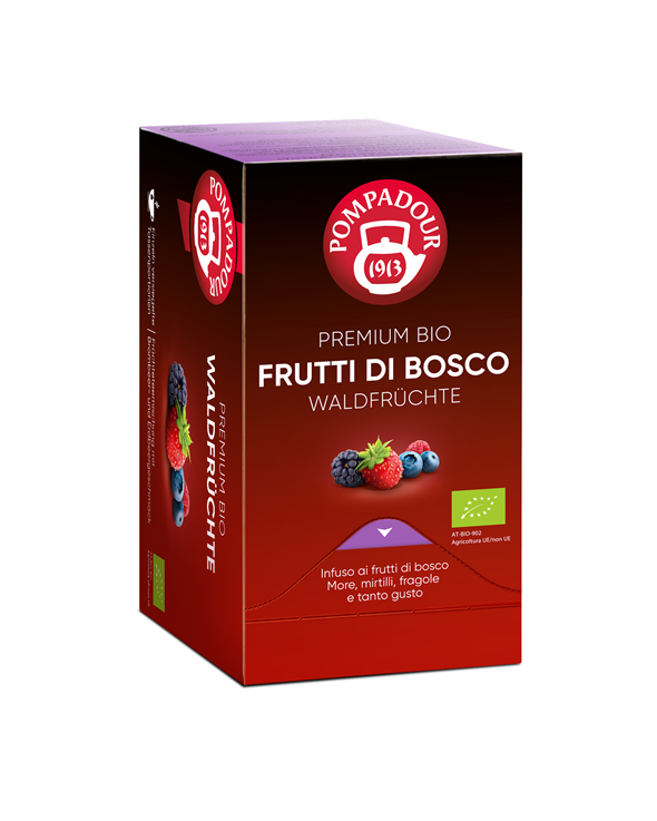 Pompadour Premium Bio Frutti di Bosco 20