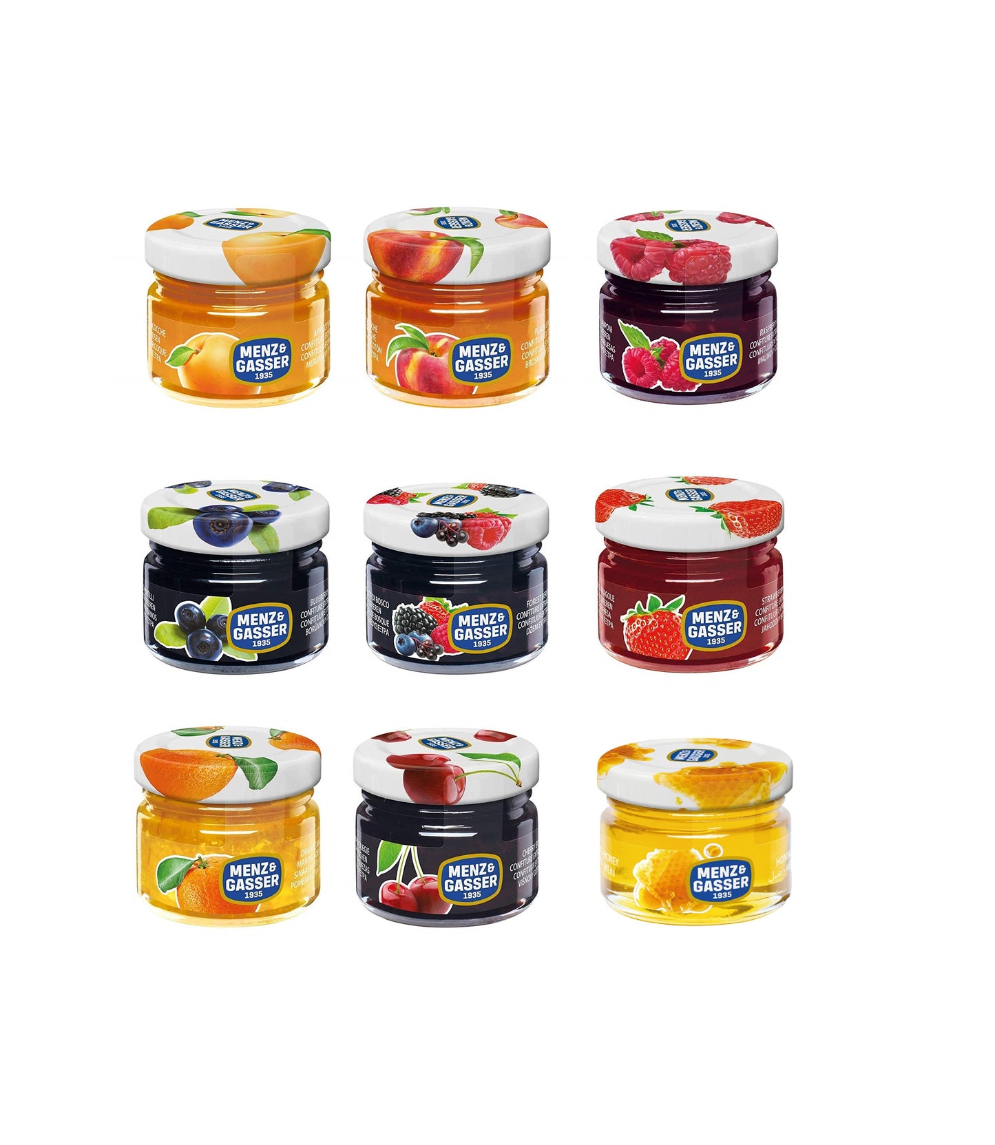 Confettura Vetro Mono MENZ&GASSER 48pz-28g