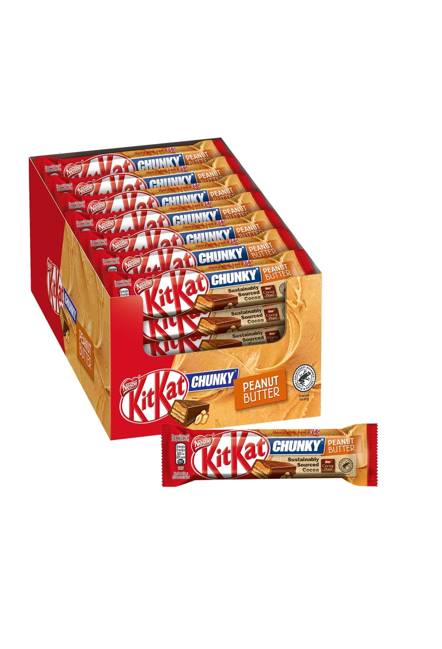 Kit Kat Chunky Peanut Butter gr42 x 24pz