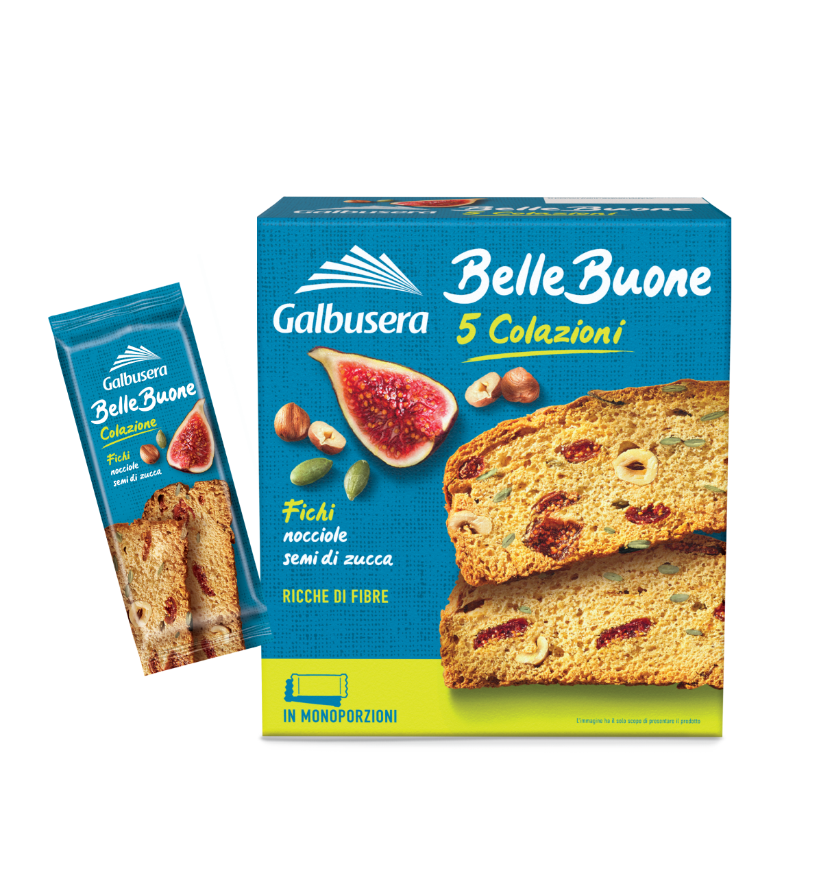 Galbusera BelleBuone Fette Fichi 200gr x5pz