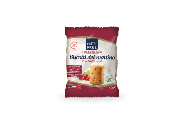 Vegan Biscotti ai Frutti Rossi gr40x10pz Nutri Free