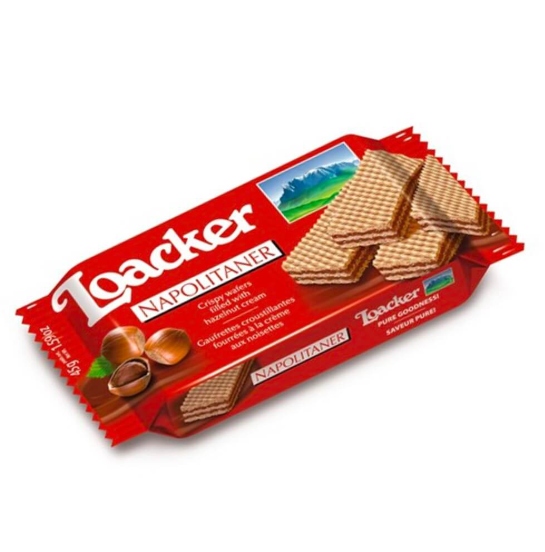 Wafer Loacker Napolitaner gr45 x 25pz