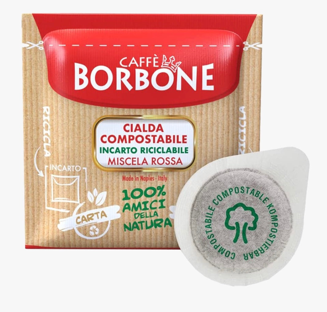 Borbone Rossa 150 Cialda 44MM - 4 Cartoni (Scelta intelligente)