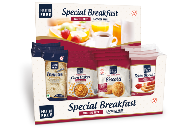 Kit Colazione 4 prodotti-710gr 18pz Nutri Free