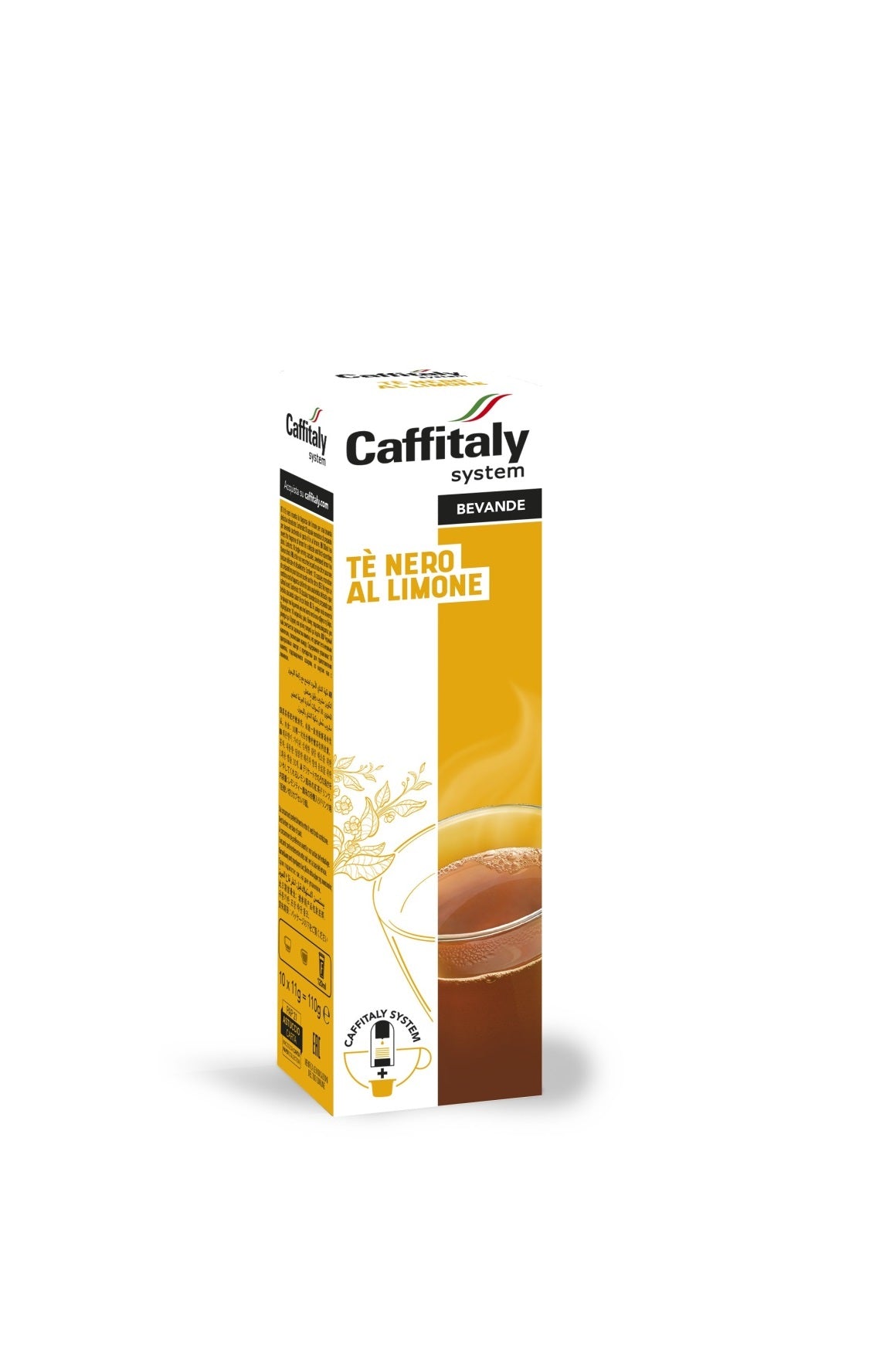 ECaffè Tè Nero al Limone 10 Caffitaly