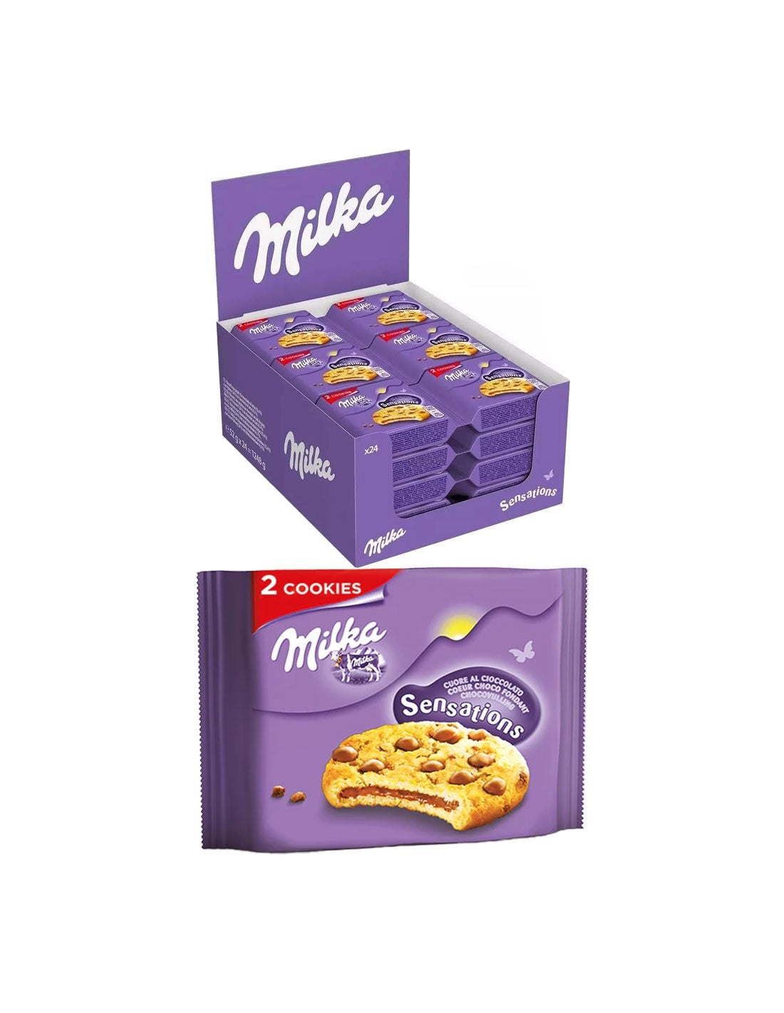 Milka Cookies Sensations gr 52x24pz