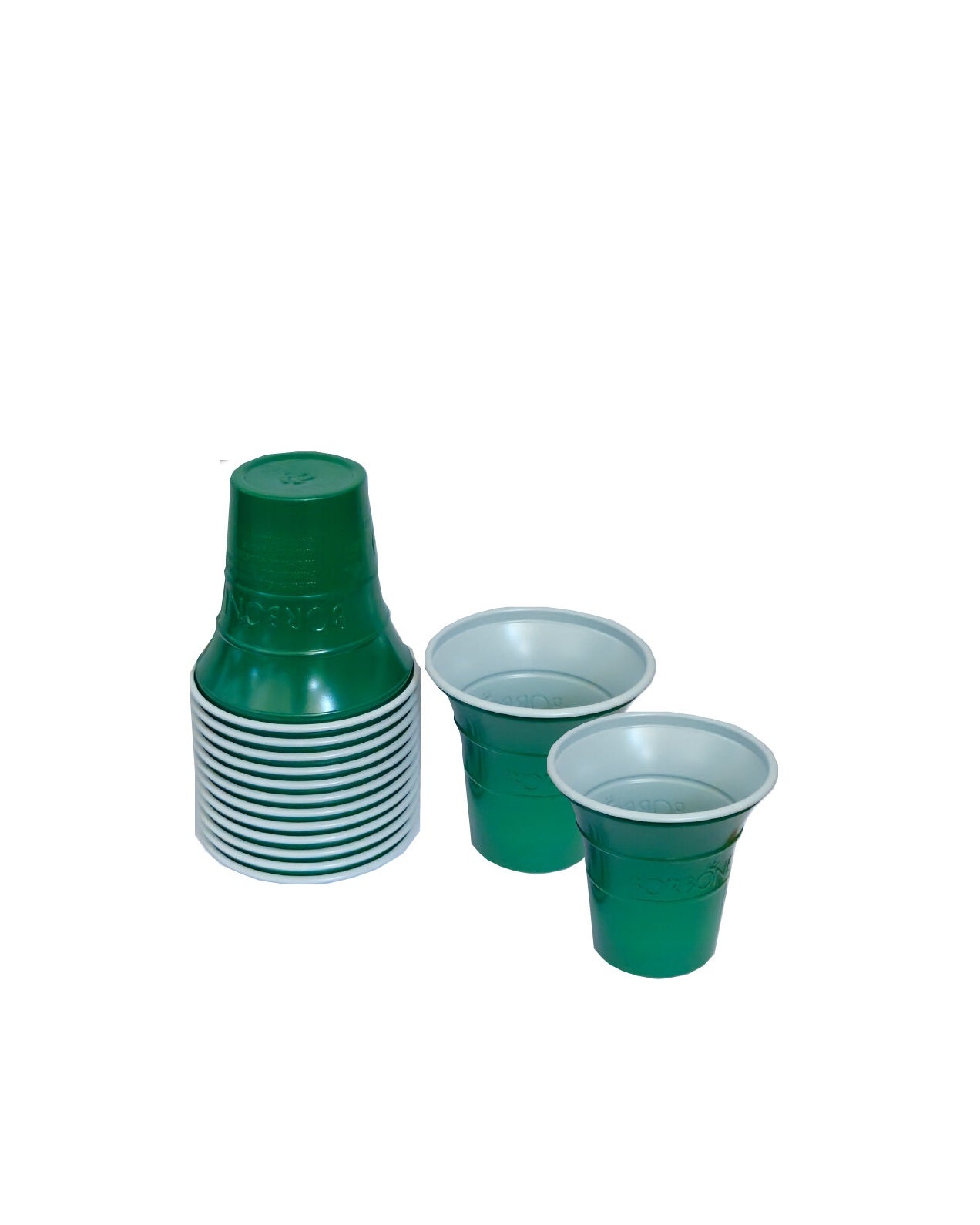 Bicchieri Plastica Borbone 80ml x 50pz