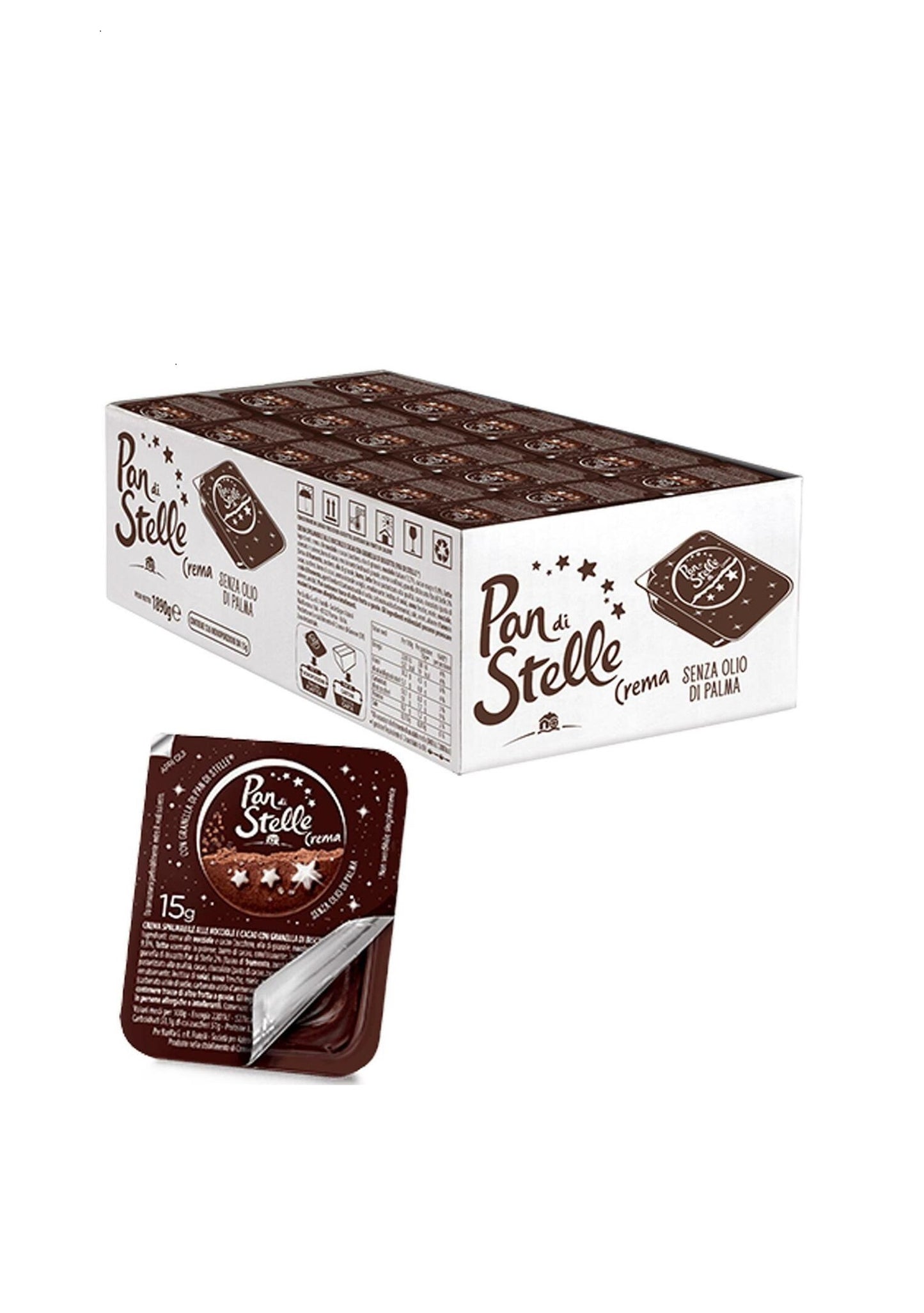 Mulino Bianco Crema Pan di Stelle Monoporzione gr15x126pz