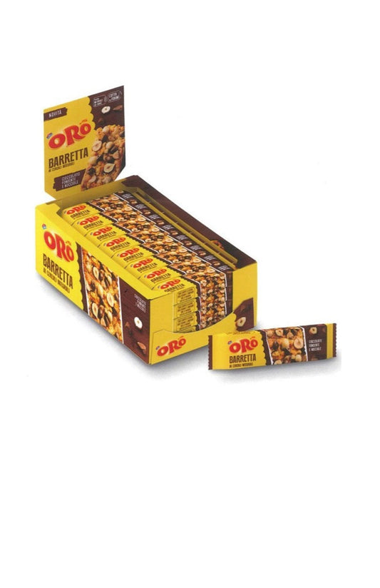 Oro Saiwa Barretta Cioccolato e Nocciola gr40x25pz