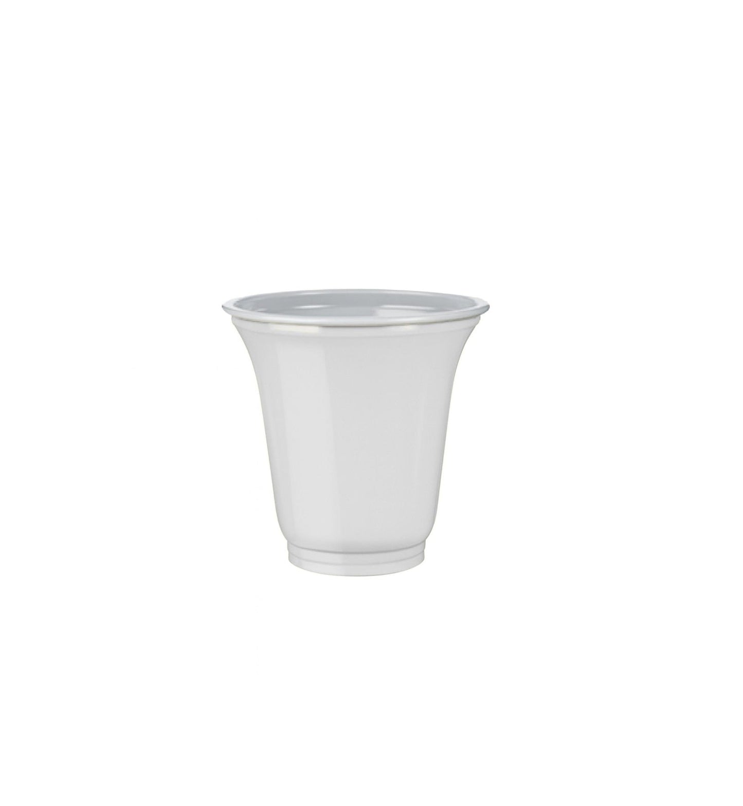 Bicchieri Plastica 80cc x 100pz Bianco New Chic