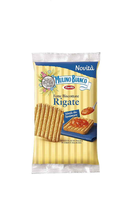 Mulino Bianco Fette Biscottate Rigate 100pz
