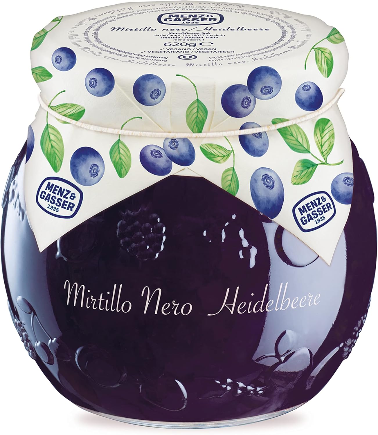 Confettura Vaso Vetro Edel MENZ&GASSER 620 gr