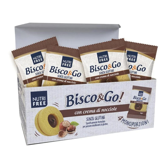 Bisco&Go Crema Nocciola 40grx44pz Nutri Free