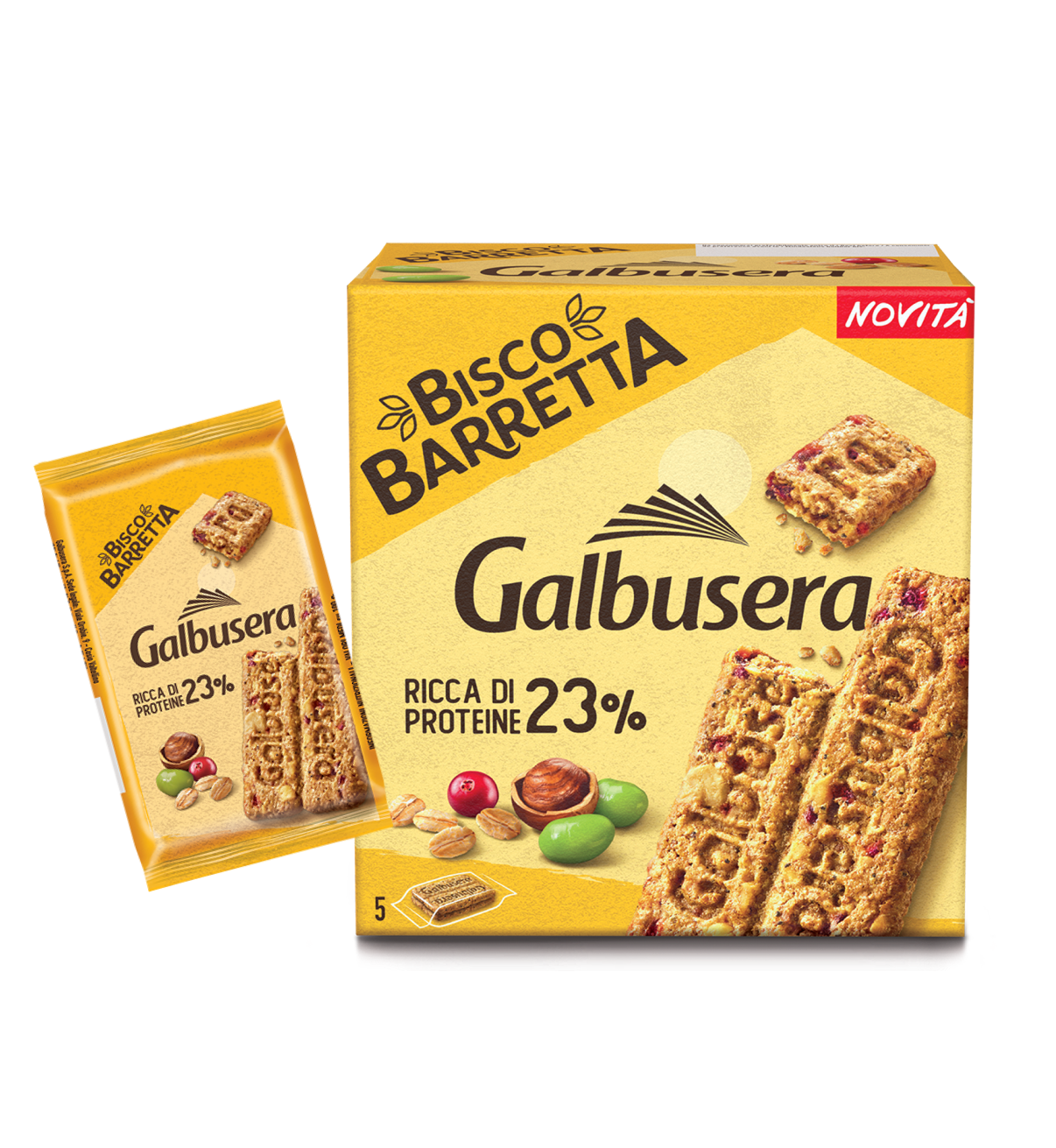 Galbusera BiscoBarretta Protein 46gr x 5pz