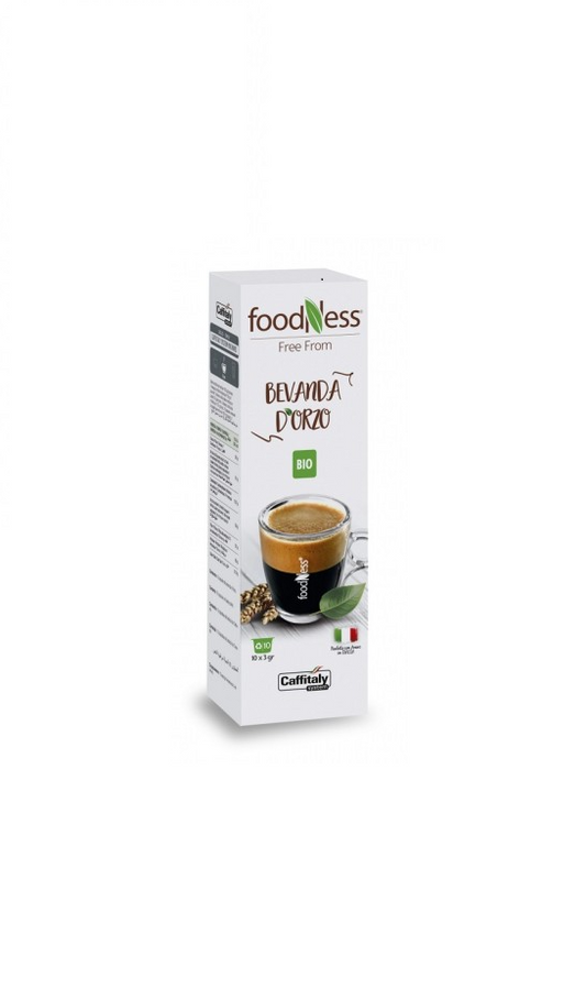 Foodness Bevanda d'Orzo Bio 10 Caffitaly