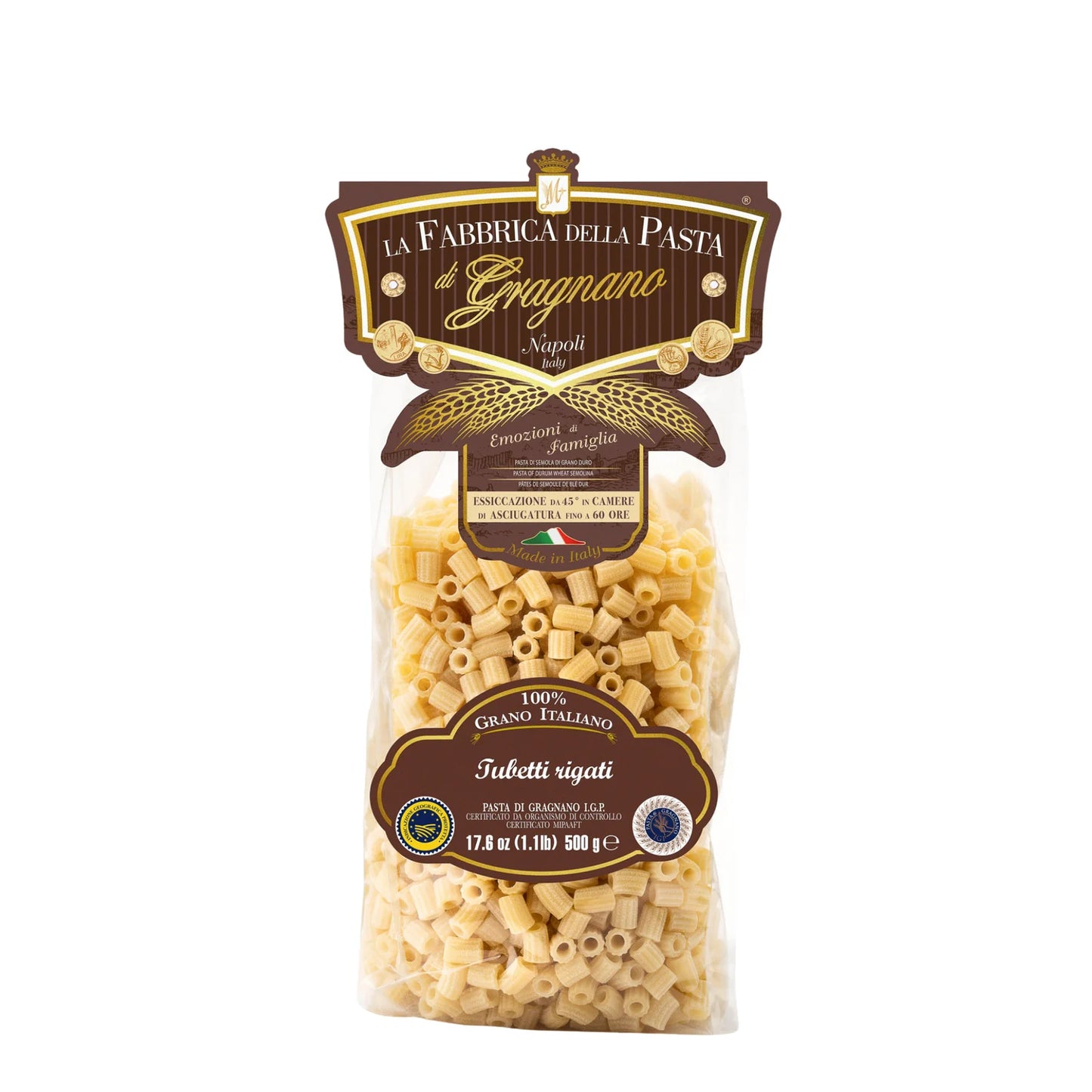 Tubetti Rigati 500gr