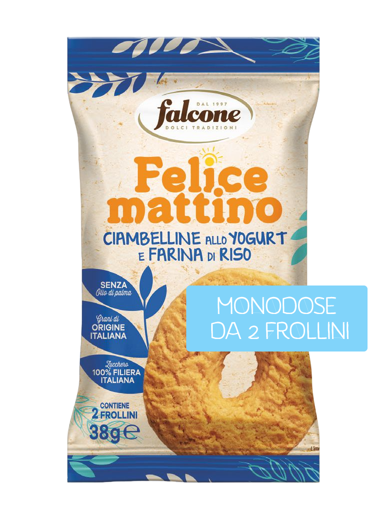 Falcone Ciambellina Yogurt e Farina di Riso gr38 x 44pz (Copia)