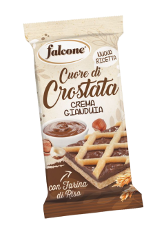 Falcone Crostata Riso Gianduia gr60 x 44pz